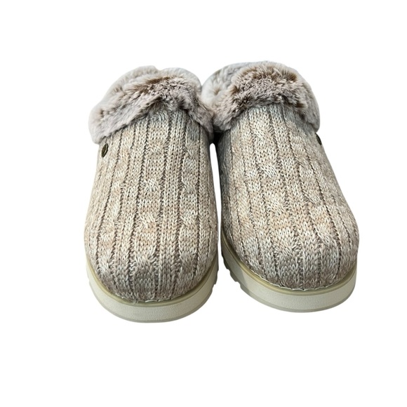 Skechers NEW Women's Ice Angel Slipper light Brown SZ 7W - Picture 2 of 8